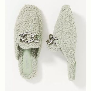 Jeffrey Campbell Beagle Faux Fur Mules